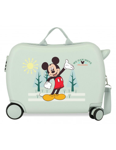 2079845 ABS ROLLING SUITCASE 4W.(2 MULTID.) 45CM.  MICKEY MO